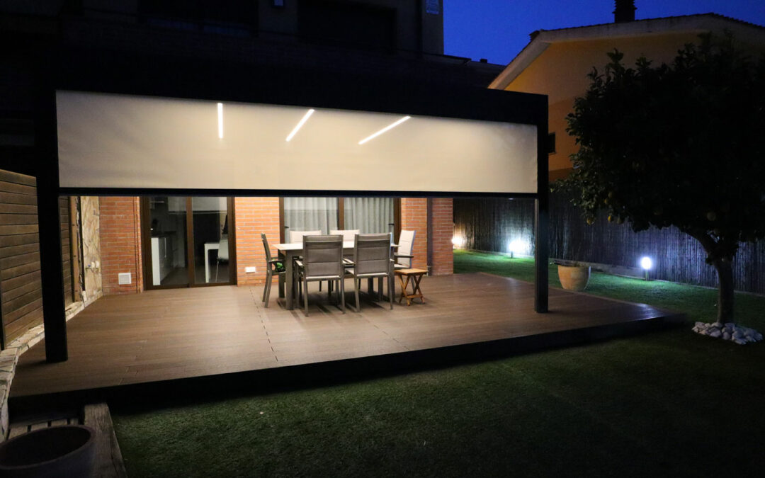 Pérgola Bioclimática Alba en Arenys