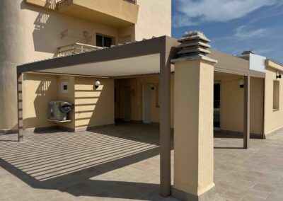 Pérgola bioclimática en Platja d’Aro